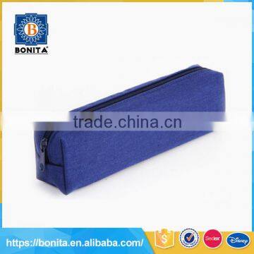 Simple design 600d unisex high school kid fashion pencil case school