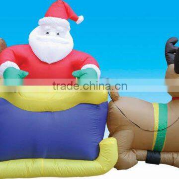 Santa Reindeer Sleigh
