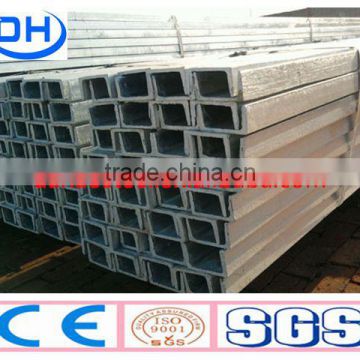 standard building material channel