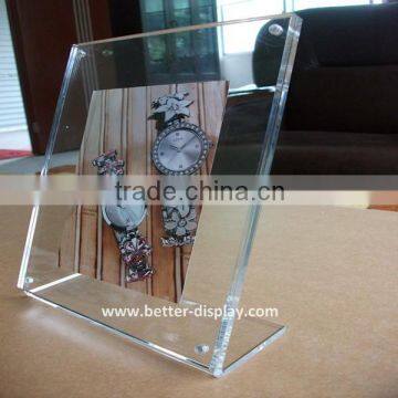 clear plastic magnet photo frame