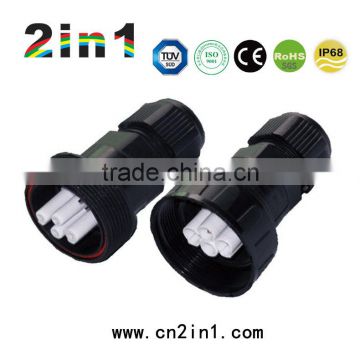 686A Series Plastic Screw Waterproof Connectors 4 pin Circular