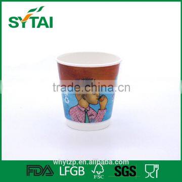 Wholesale Healthy Insulated Double Wall Paper Cup for Coffee