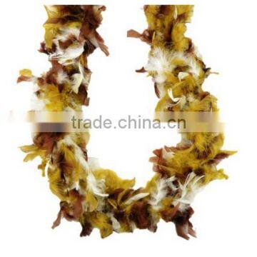 Deluxe Costume Accessory Feather Boa -3tone -01