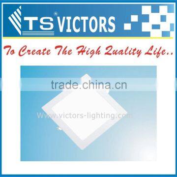 Aluminum 9w led ceiling light LED panel light square led down light