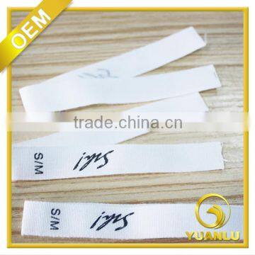 cheap printing clothing label woven label printed label