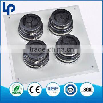 4 holes aluminium alloy feeder window