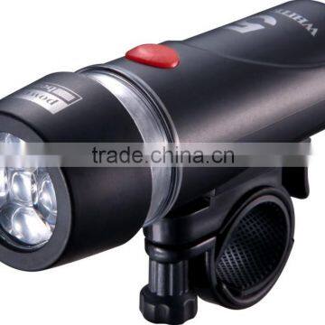 high brightness classic 5 LED plastic bike front light bicycle head light