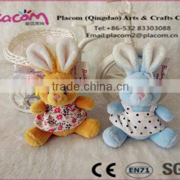 Best gifts High quality Cheap Customize Easter's gifts and Promotional gifts plush Key chain Rabbit