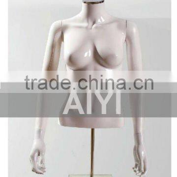 cheap good quality half body female mannequin