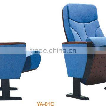 Chair for the auditorium/Theater chair with write pad YA-01C