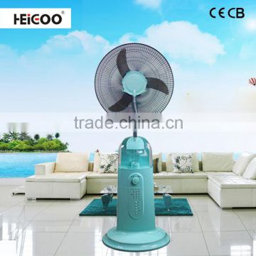 Electric Water Mist Fan With Remote Control