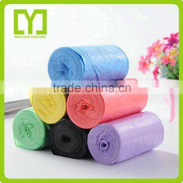 China Super quality plastic pe garbage bag low price d2w garbage bags