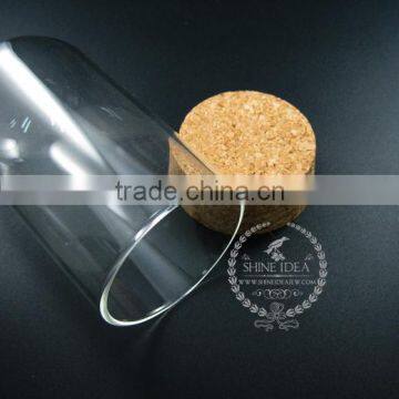 6.5*12cm DIY Glass Dome Air Plant Planter Glass Terrarium Flower Arrangement Indoor Gradening Greenhouse Home Decoration 0100050