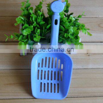 pet supplier cute plastic cat litter scoop
