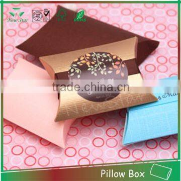 custom printed pillow box for sweet pack