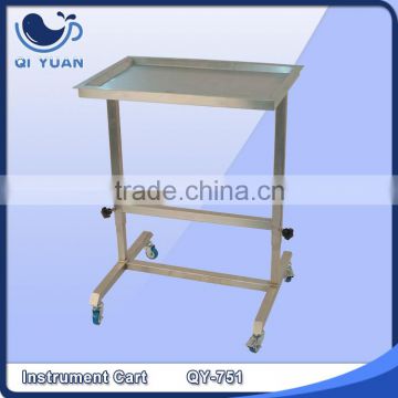 Premium Quality Stainless steel tool cart instrument cart QY-751