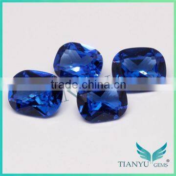 112# cushion burman blue spinel gemstone synthetic diamond