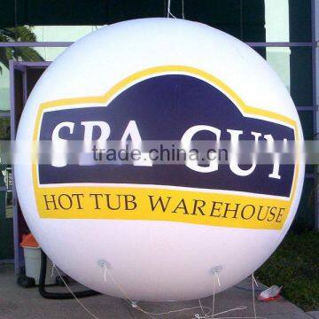Hola advertising helium balloon outdoor