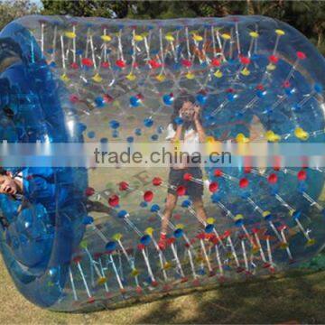 2016 blue water roller/water ball for sale/plastic roller