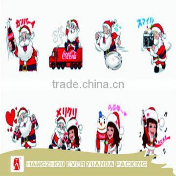 Hot Sale Merry Christmas Sticker Wholesale