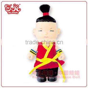 9cm Chinese mini plastic boy doll toy