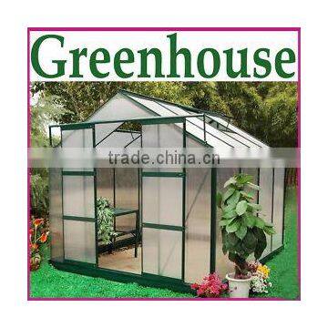 Colourful double sliding door Greenhouse for flower