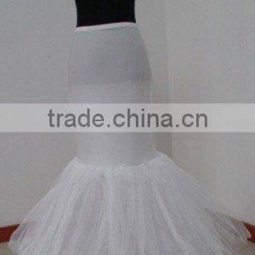 mermaid style Bridal Dress Petticoat P008