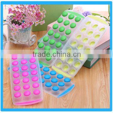 Colorful Hot Sales Round Shape 21pcs Ice Cream Mold