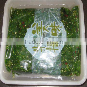 Japan frozen seaweed salad snack food Hiyashi wakame