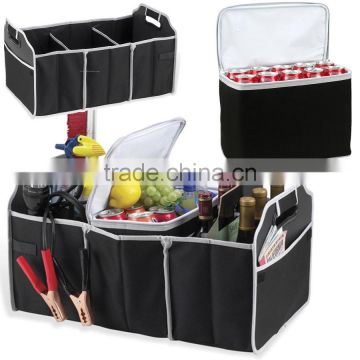 Insulated Leak Proof Collapsible Car Boot Trunk Organiser & Cooler