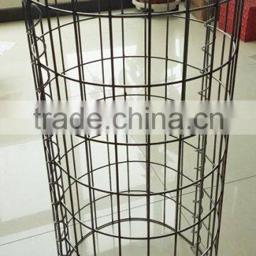 Hot-dipped Galvanizing Round Style Welded Mesh Gabion Box