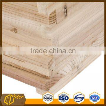 Factory Supply Beekeeping Tool Equipment 10 Frame Two Layer Wooden Bee Hive