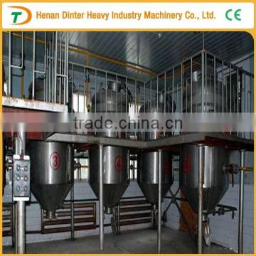 High efficiency small scale cookingoil refinery plant