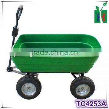 Handy poly garden dump cart TC4253A