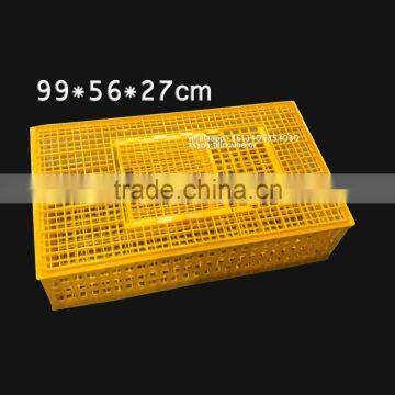 Large Chicken Transport Crate Superior Ventilation Animal Cage Poultry Coop Basket