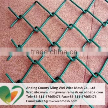 Pvc coated/galvanized chain link fence hot sale