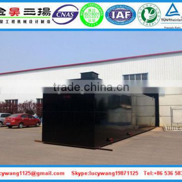 Packaged underground waste water treatment equipment