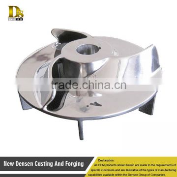 China factory stainless steel investment casting impellers