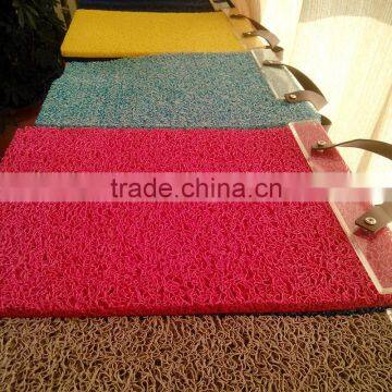 HOT!!! Welcome PVC door mat/PVC coil vinyl loop mat