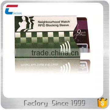 New production line customized logo design name card credit card holder including 10 card sleeves & 2 passport protector