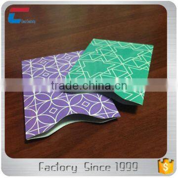 Factory Price Alu Foil RFID Blocking Sleeves for CR80 Smart Card