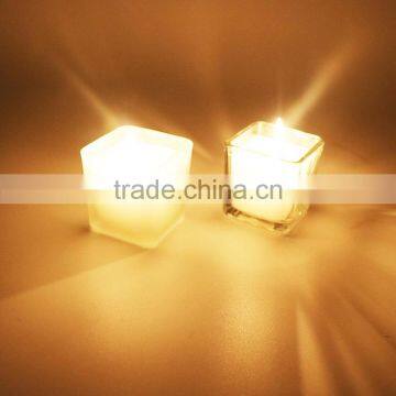 Square Glass Candles,colorful Candles photo-2
