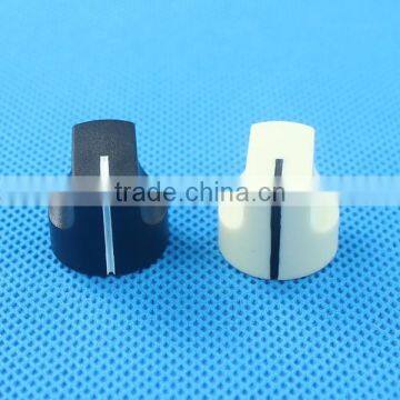 Small White/black Line Plastic Knobs Potentiometer photo-2