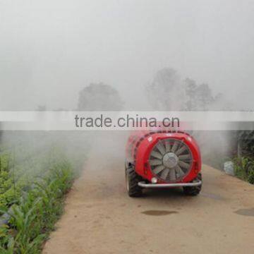 Top Quality Self Propelled Diesel 60Hp Garden Orchard Boom Air Blast Sprayer Vehicle 1000L Tank With Cabin and Air Conditioner photo-2