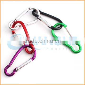 Fashion High Quality Lock Carabiner Keychain photo-2
