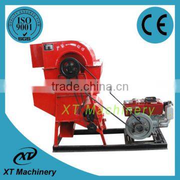 5.5kw or 8hp 1600kg/h small multifunctional paddy thresher