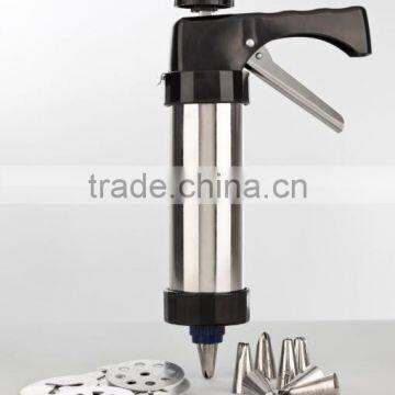 Stainless Steel Biscuit Decorating Cookie Press Maker