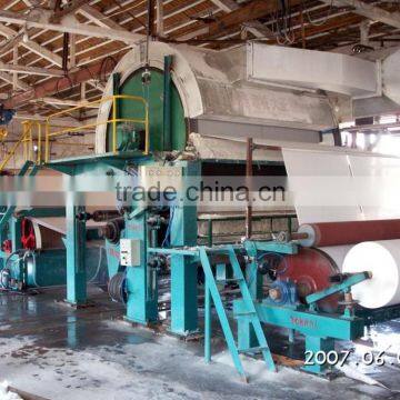 2400mm, Waste Paper Reccycling Machine Plant Equipment Producing Tissue Paper photo-2