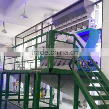 Long life easy operate CCD plastic color sorter