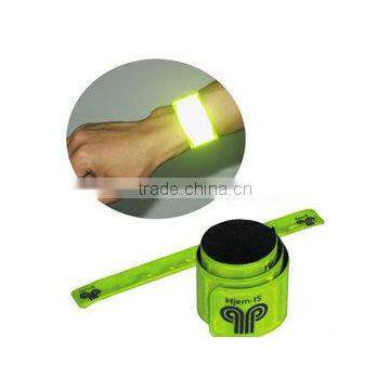 Kids reflective slap wrap wrist band for promotional gifts